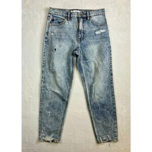 KanCan 3/26 Distressed Mom Jean High Rise